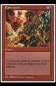 Magic the Gathering: 5th Edition (Base Set) card 224 Earthquake