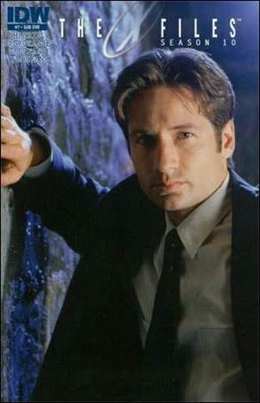 X-Files: Season 10 issue 7-C Subscription Photo Cover