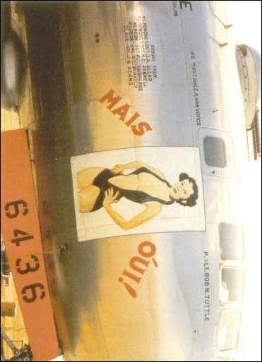 Vintage Aircraft Nose Art (Base Set) card 42 Mais Oui