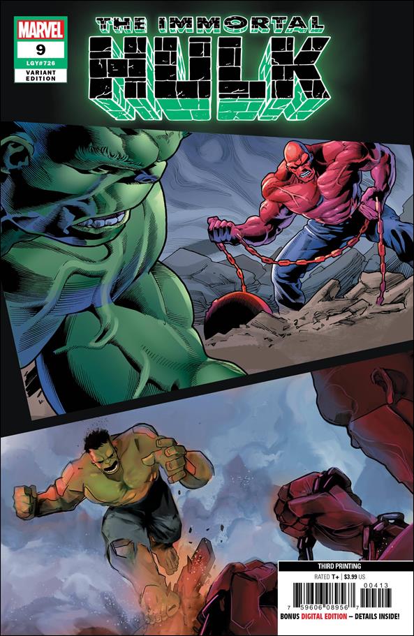 Immortal Hulk issue 9-D Joe Bennett Cover (3rd Printing)