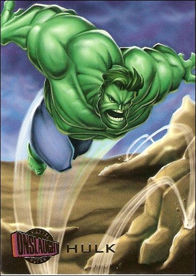 Marvel Ultra: Onslaught (Base Set) card 65 Hulk