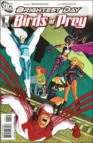Birds of Prey (2010) issue 1-B Cliff Chiang 1:25 Cover
