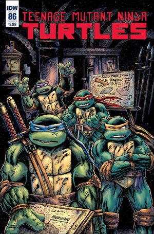 Teenage Mutant Ninja Turtles (2011) issue 86-B Kevin Eastman Cover