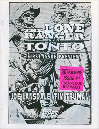 Lone Ranger and Tonto issue Preview