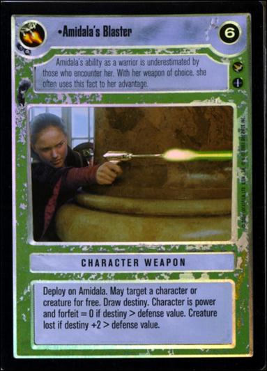 Star Wars: Reflections III (Base Set) card 194 Amidala's Blaster