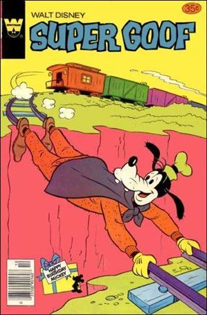 Walt Disney Super Goof issue 49-B Whitman Cover