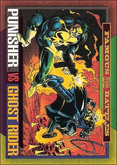 Marvel Universe: Series 4 (Base Set) card 176 Punisher vs Ghost Rider