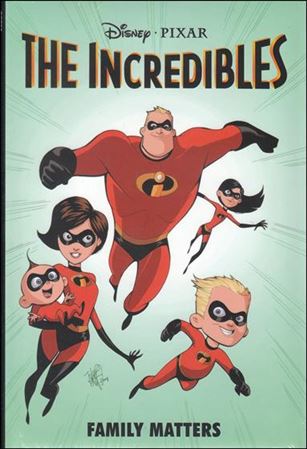Incredibles: Family Matters issue 1 Dust Jacket