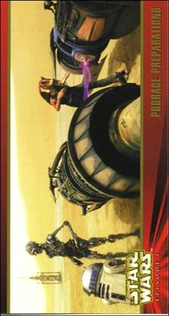 Star Wars: Episode I Widevision: Series 1 (Base Set) card 38 Podrace Preparations