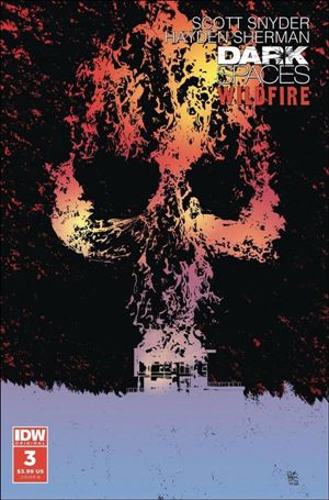 Dark Spaces: Wildfire issue 3-B Andrea Sorrentino Cover