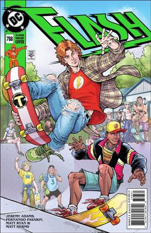 Flash (1959) issue 788-C Todd Nauck '90s Month Cardstock Cover