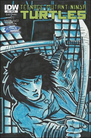 Teenage Mutant Ninja Turtles (2011) issue 24-D Kevin Eastman Jetpack Comics Cover 1/1000