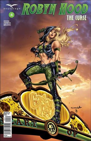 Robyn Hood: The Curse issue 4 Sergio Davila Cover