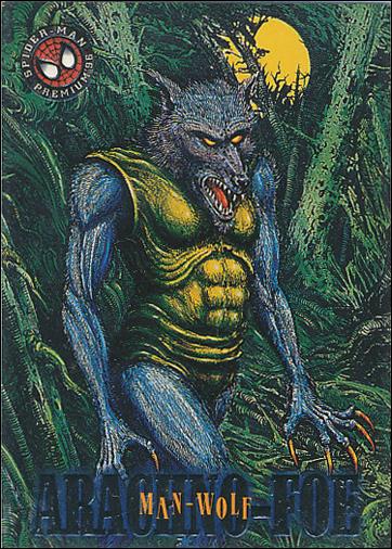 Spider-Man Premium: Eternal Evil (Base Set) card 19 Man-Wolf
