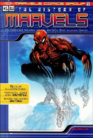 History of Marvels Comics Cover Image 1