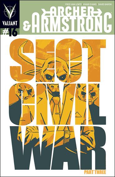 Archer & Armstrong (2012) issue 16-B Michael Walsh Cover