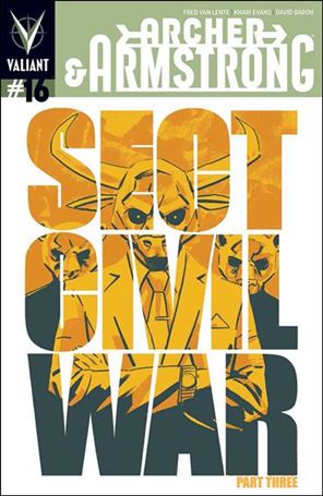 Archer & Armstrong (2012) issue 16-B Michael Walsh Cover