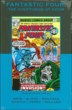 Fantastic Four: The Overthrow of Doom issue nn-B Marvel Premiere Classic Dust Jacket Vol 75 1/550