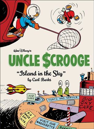 Walt Disney's Uncle Scrooge: "Island in the Sky" Cover Image 1