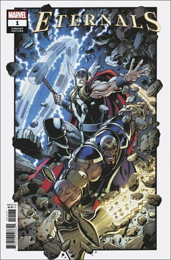Eternals (2021) issue 1-D Arthur Adams Cover