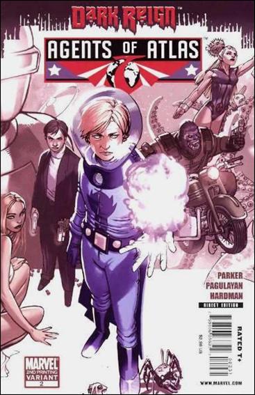 Agents of Atlas (2009) issue 2-C Chris Bachalo Cover (2nd Printing)