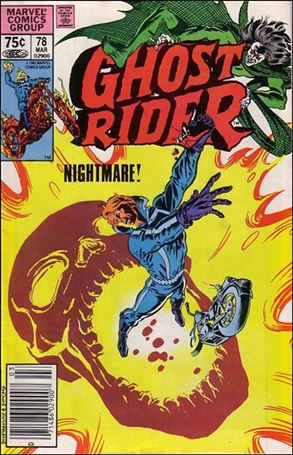 Ghost Rider (1973) issue 78-B Canadian Price Cover