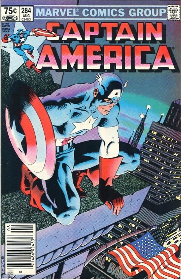 Captain America (1968) issue 284-B Canadian Price Cover