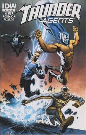 T.H.U.N.D.E.R. Agents (2013) issue 5-B Andrew Currie Subscription Cover
