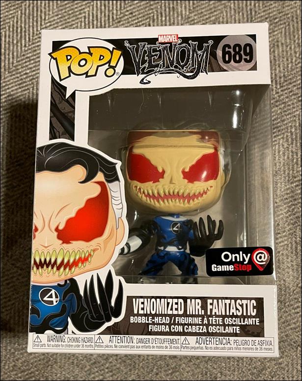 POP! Marvel figure 689 Venomized Mr. Fantastic