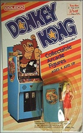 Donkey Kong Collectable Arcade Figures figure 2 Pauline