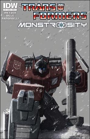 Transformers: Monstrosity issue 2-B Optimus Prime Cover