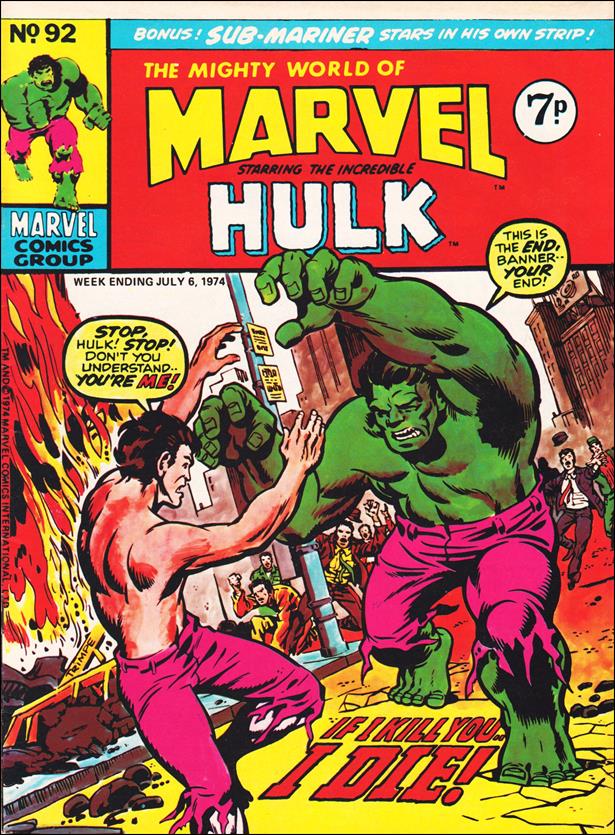 Mighty World of Marvel (UK) (1972) issue 92