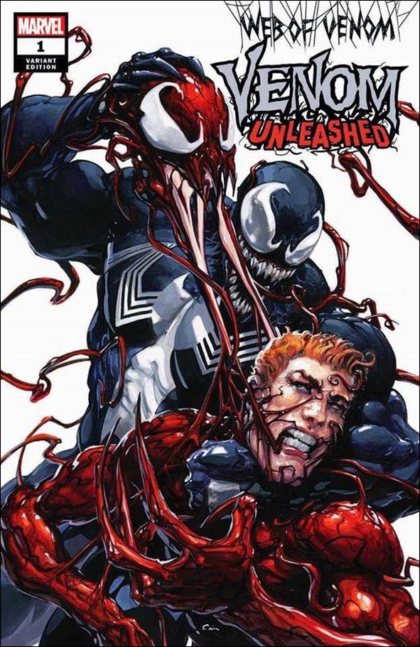 Web of Venom: Venom Unleashed issue 1-C Clayton Crain 7 Ate 9 Comics Cover