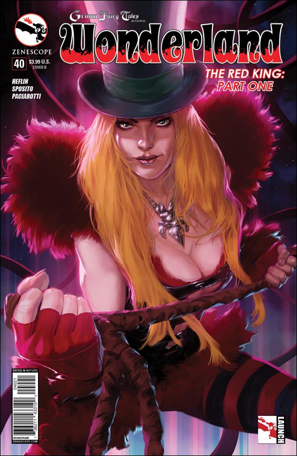 Grimm Fairy Tales Presents Wonderland issue 40-B Jarreau Wimberly Cover