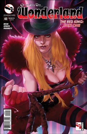 Grimm Fairy Tales Presents Wonderland issue 40-B Jarreau Wimberly Cover