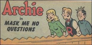 Archie in Mask Me No Questions Cover Image 1
