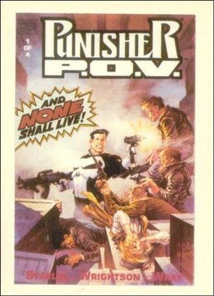 Marvel 1st Covers Series II (Base Set) card 91 Punisher P.O.V.