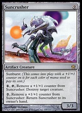Magic the Gathering: Fifth Dawn (Base Set) card 159 Suncrusher