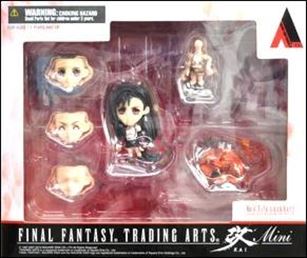 Final Fantasy Trading Arts ~ Kai ~ Minis figure 4 Tifa Lockhart from Final Fantasy VII with Red XIII