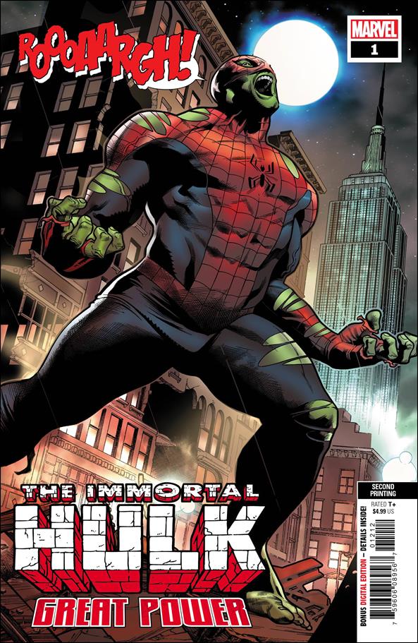 Immortal Hulk: Great Power issue 1-C Jorge Molina Cover (2nd Printing)