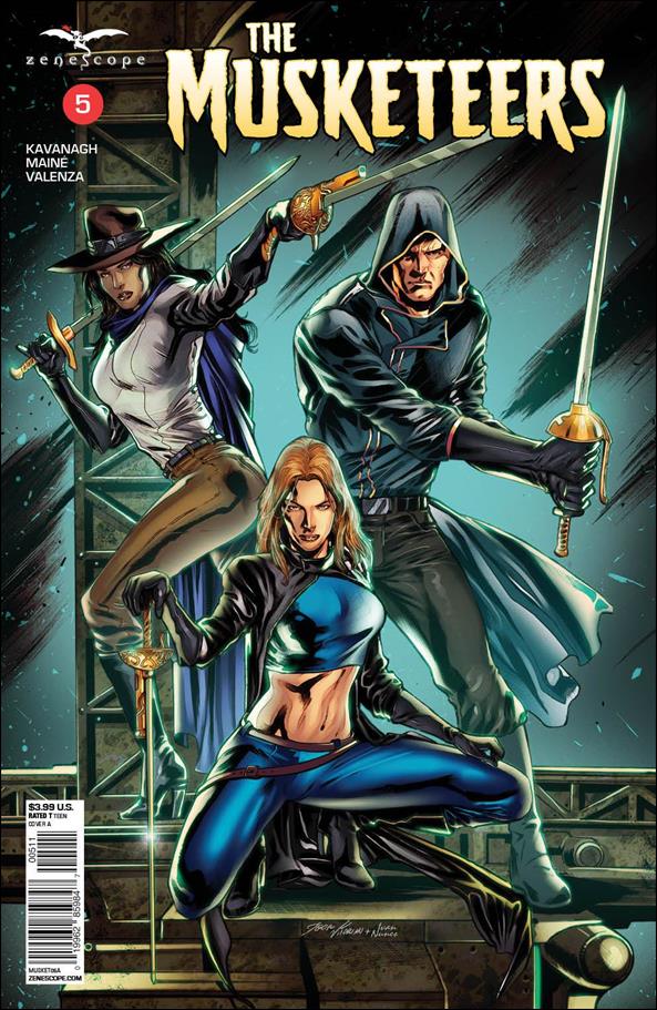 Musketeers issue 5 Igor Vitorino Cover