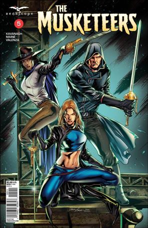 Musketeers issue 5 Igor Vitorino Cover