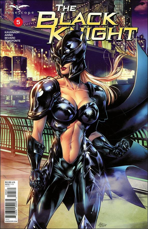 Black Knight (2018) issue 5-C Hedwin Zaldivar Cover