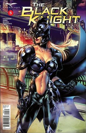 Black Knight (2018) issue 5-C Hedwin Zaldivar Cover