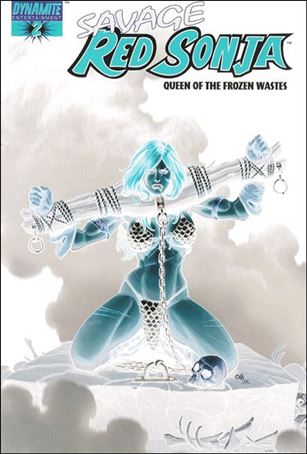 Savage Red Sonja: Queen of the Frozen Wastes issue 2-E Frank Cho 1:25 Negative Cover