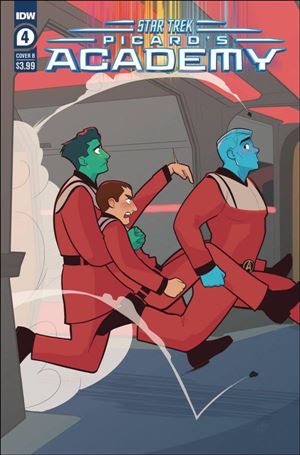 Star Trek: Picard's Academy issue 4-B O'Neill Jones Cover