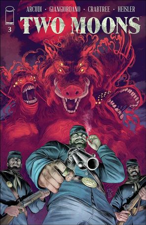 Two Moons issue 3-B Riccardo Latina Cover