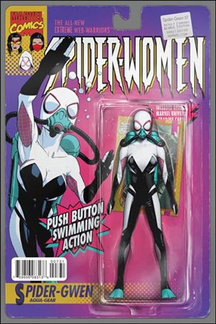Spider-Gwen (2015/12) issue 7-D John Tyler Christopher Action Figure Cover