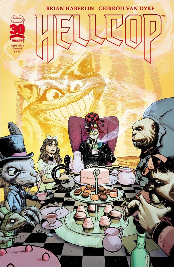 Hellcop (2021) issue 9-B Alice in Wonderland Cover