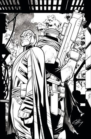 Thundercats: Lost issue 3.00-J Clayton Henry B&W Virgin 1:15 Cover